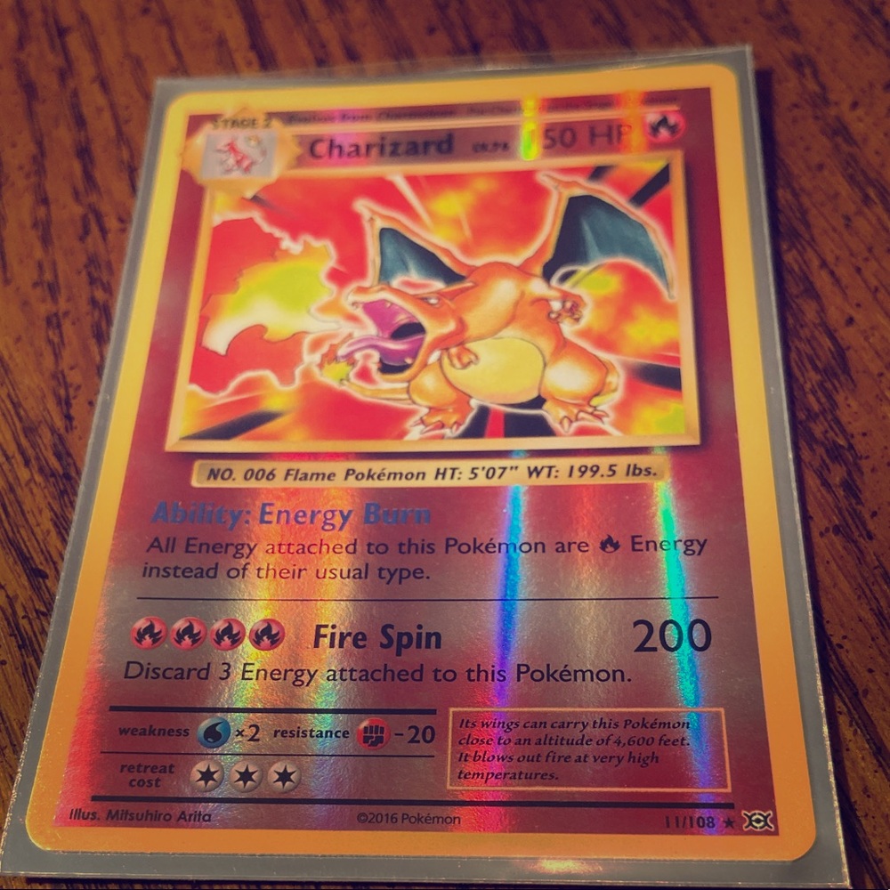 Pokémon Charizard LV 76 11/108